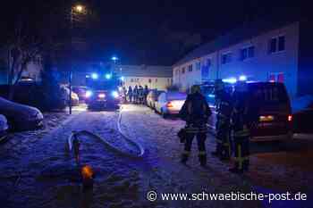 Giengen/Brenz: Kellerbrand in Mehrfamilienhaus - Schwäbische Post