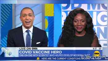 Orange County native Dr. Kizzmekia Corbett talks vaccine 'inquisitiveness' on GMA