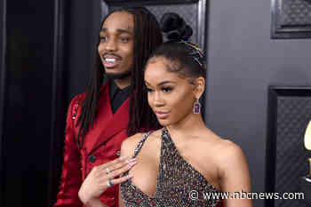 Rappers Quavo and Saweetie break silence on elevator dispute