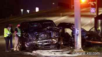 1 killed, 2 injured in car crash at Redwood Road on Wednesday - KSL.com