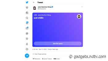 Twitter Spaces Tipped to Come to Desktop Web Browsers - Gadgets 360