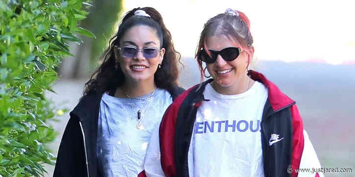 Vanessa Hudgens Becomes 'Outback Nessie' During Walk With GG Magree