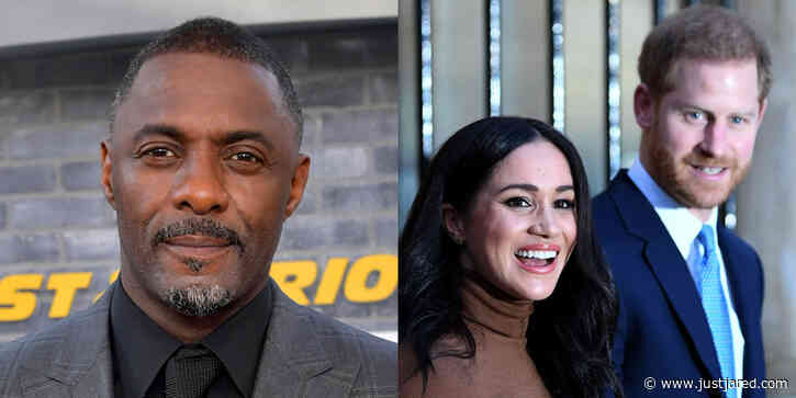 Idris Elba, aka Meghan & Harry's Wedding DJ, Weighs In on the Oprah Interview