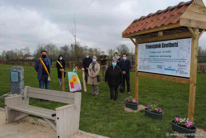 Gemeente en WZC Betze Rust financieren groene gedenk- en bezinningsplaats ‘Troostplek Geetbets’