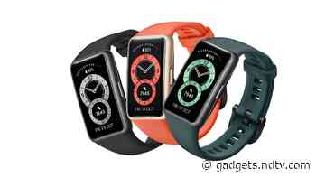Huawei Band 6 With Two-Week Battery Life, 96 Workout Modes Launched
