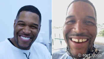 Michael Strahan reveals he didn't close his tooth gap after all: 'April Fools!'