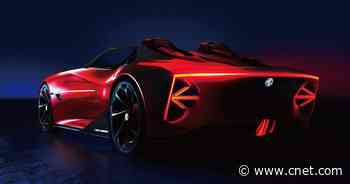 MG Cyberster has a bad name, but good looks     - Roadshow