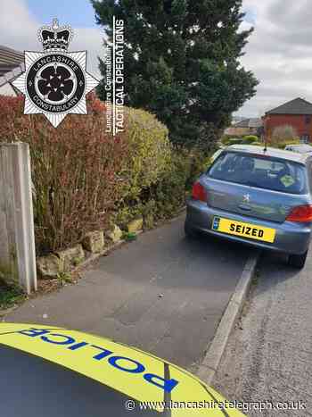 Car on another vehicle's plates seized in Blackburn