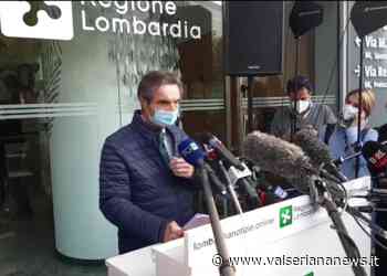 Fontana a Bergamo, tappa anche al centro vaccinale a Clusone - Valseriana News