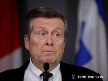 Toronto's mayor optimistic 'we can beat back this virus' - Toronto Sun