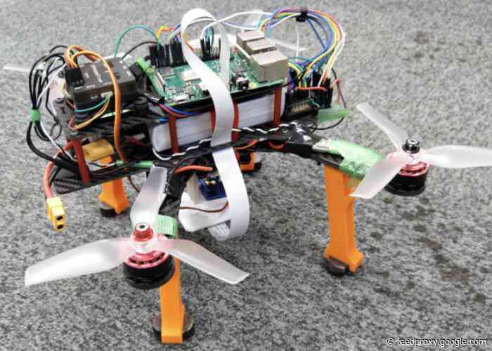 Raspberry Pi automated drone landing system