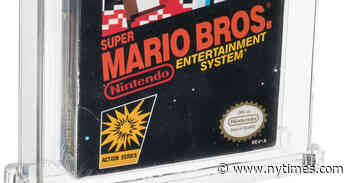 Forgotten Copy of Super Mario Bros. Sets Record at Auction
