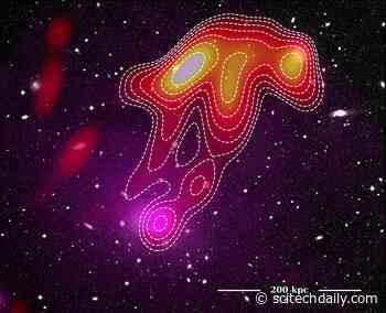 Astronomers See a “Space Jellyfish” – Stunning Cosmic Phenomenon