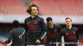 Arsenal's David Luiz in line for surgery on knee injury after missing Liverpool defeat; season in doubt