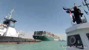 Last of 400 stranded ships pass through Suez Canal as compensation case looms