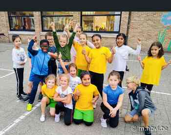 Alternatieve veldloop in basisschool De Linde (Borgloon) - Het Belang van Limburg Mobile - Het Belang van Limburg