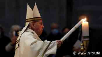 Ostergottesdienst im Petersdom: Papst: Hoffnung in Pandemie nicht verlieren