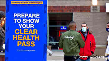 Sabres welcome fans back in the stands at the KeyBank Center