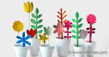 Use Your Newspaper to Make Flowers