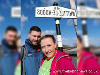 Dedicated parents walk from Bolton to Blackpool for Derian House