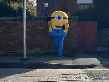 Bolton woman cheers up her community in Minion costume
