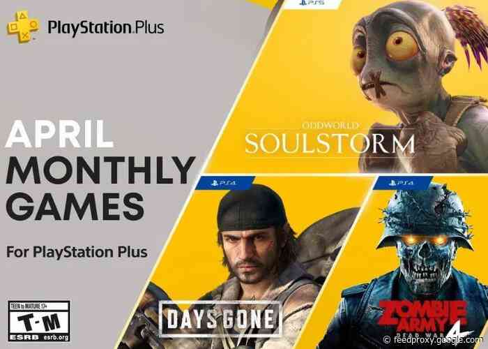PlayStation Plus April 2021 games unveiled by Sony