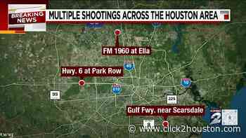 Violent start to holiday weekend with deadly shootings, crashes across Houston - KPRC Click2Houston