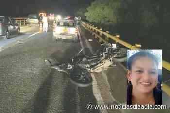 Mujer perdió la vida en colisión moto – vehículo en Ricaurte, Cundinamarca - Noticias Día a Día