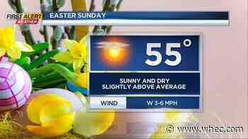 First Alert Weather: A beautiful Easter Sunday