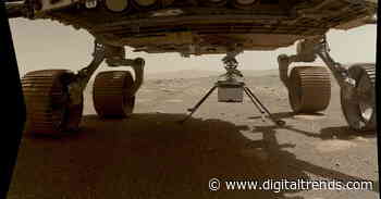 NASA’s Mars helicopter touches down on the Martian surface