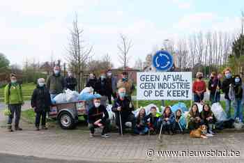 Zwerfvuilactie tegen dreiging van komst industrieterreinen op De Keer