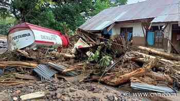 Floods and landslides kill dozens in Indonesia