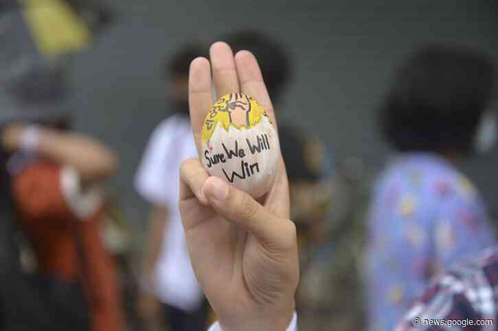 Myanmar anti-coup protesters launch 'Easter egg strike' - The Associated Press
