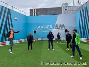 Saints winger Tommy Makinson hits the mark on Soccer AM - St Helens Reporter