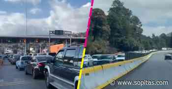 A vuelta de rueda: Así se puso la México-Cuernavaca con la salida de vacacionistas - Sopitas.com