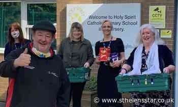 Students, community and school staff gather donated food and toys for children in need this Easter - St Helens Star