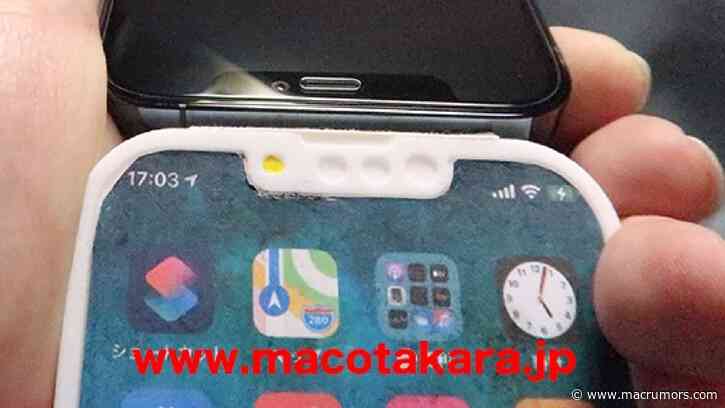 Alleged iPhone 13 Pro Mockup Shows Smaller Notch, Repositioned Earpiece and Front Camera