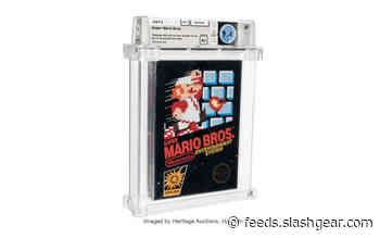 A sealed copy of Super Mario Bros just sold for a truly ridiculous amount