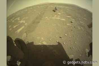 NASA’s Mars Ingenuity Helicopter Drops on Surface of Red Planet From Perseverance Rover