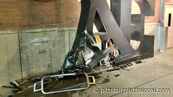 Driver Flees Scene After Crashing Car Into Sign Outside Stage AE