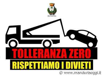 MANDURIA - Saranno intensificati i controlli della Polizia locale sul rispetto dei divieti urbani - ManduriaOggi