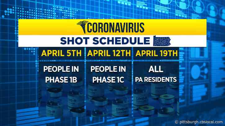 Pennsylvania Enters 1B Phase Of COVID-19 Vaccination Timeline