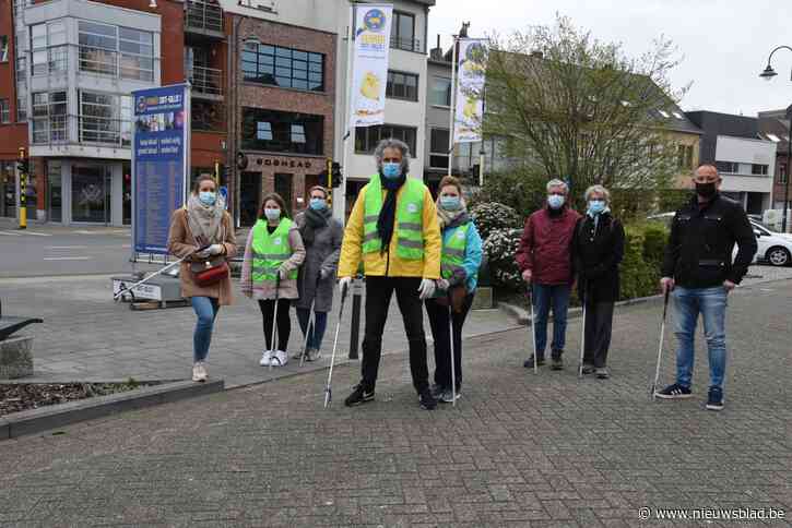 Leden N-VA maken Sint-Gillis proper<BR />