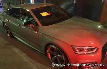 Audi with no tread depth taken off roads in Bolton - The Bolton News