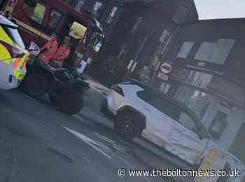 Emergency services attend crash outside Horwich pub after quadbike collision - The Bolton News
