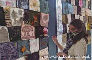 Lewisham lockdown community quilt project goes on display
