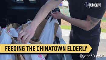 Chinatown restaurant owner helps feed the elderly in his community