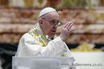 Pope says wars amid pandemic are scandalous during Easter address - Dudley News