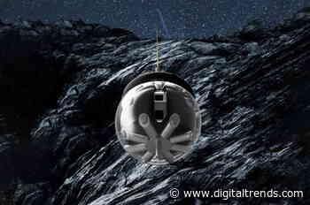 This spherical, BB-8 style robot is built to explore lava caves on the moon