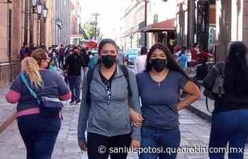 San Luis Potosí registra este domingo 69 casos nuevos - Quadratín - Quadratín San Luis